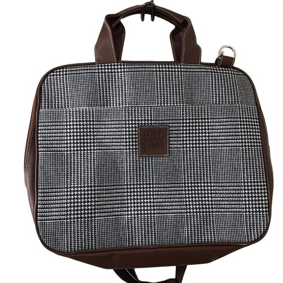 Barrington x the Honda classic houndstooth computer laptop crossbody bag - Picture 3 of 12